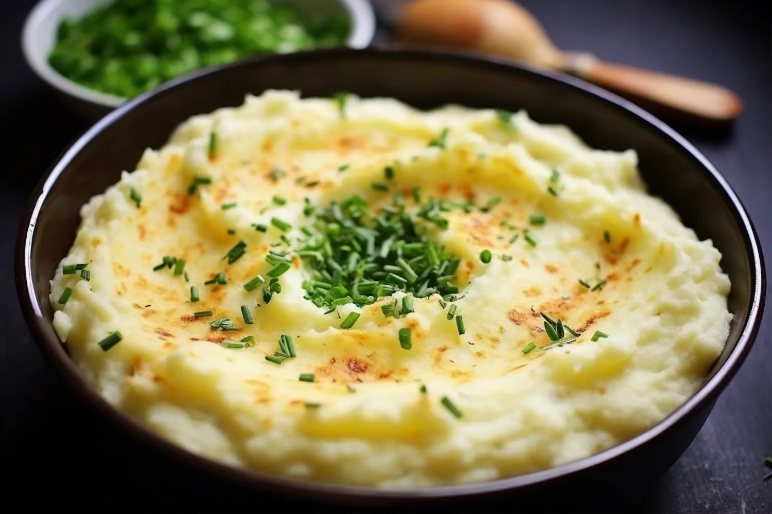 Purée de pomme de terre avec citrouille